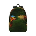 thumbnail image 1 of Daiia Hybrid Parrot in the Forest Vintage Canvas Backpack for Men and Women ,Hiking Backpack,Travel Laptop Bag for School,Large Capacity Backpack, 1 of 1