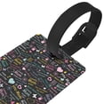 thumbnail image 1 of Daiia I love you Mom Durable Luggage Tags with Secure Strap Travel ID Tags Suitcase ID Tags Bag Identification Tags - Easy Identification for Men and Women, 1 of 8