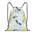thumbnail image 1 of Daiia Japanese Carps Pattern Drawstring Backpack, Gym Bag, Lightweight Backpack, Water-Resistant Bag Travel Sports Backpack, Fitness Bag, Yoga Bag-Small, 1 of 6