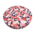 thumbnail image 1 of Daiia Japanese Cherry Blossoms Stool Covers Round,Round Bar Stool Covers Waterproof Bar Chair Covers Washable Stool Cushion Slipcover for 12-14 Inch Chair-13 inch, 1 of 7