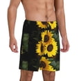 thumbnail image 1 of Daiia Japanese Were Blossoming Mens Woven Stretch Pajama Short,Short Pajama Pants-X-Large, 1 of 7