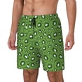 thumbnail image 1 of Daiia Kiwi Fruit Mens Swim Trunks Swim Shorts Quick Dry Swim Shorts with Mesh Lining Pockets-X-Large, 1 of 9