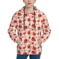 thumbnail image 1 of Daiia Ladybugs With Heart Spots for Boys Fashion Hoodies & Sweatshirts with Kangaroo Pocket,Hooded Sweatshirt for Kid, Breathable& Moisture Wicking-X-Large, 1 of 6