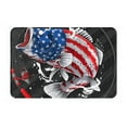 thumbnail image 1 of Daiia Largemouth Bass Fish in USA Front Door Mat, Heavy Duty Durable Welcome Mat for Outdoor Indoor, Dirt Trapper Waterproof Super Absorbent Door Mat, 16" x 24", 1 of 9