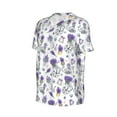 thumbnail image 1 of Daiia Lavender Bicycle Mens Baseball Jersey Button Down Shirts Short Sleeve Sports Uniforms-Small, 1 of 9