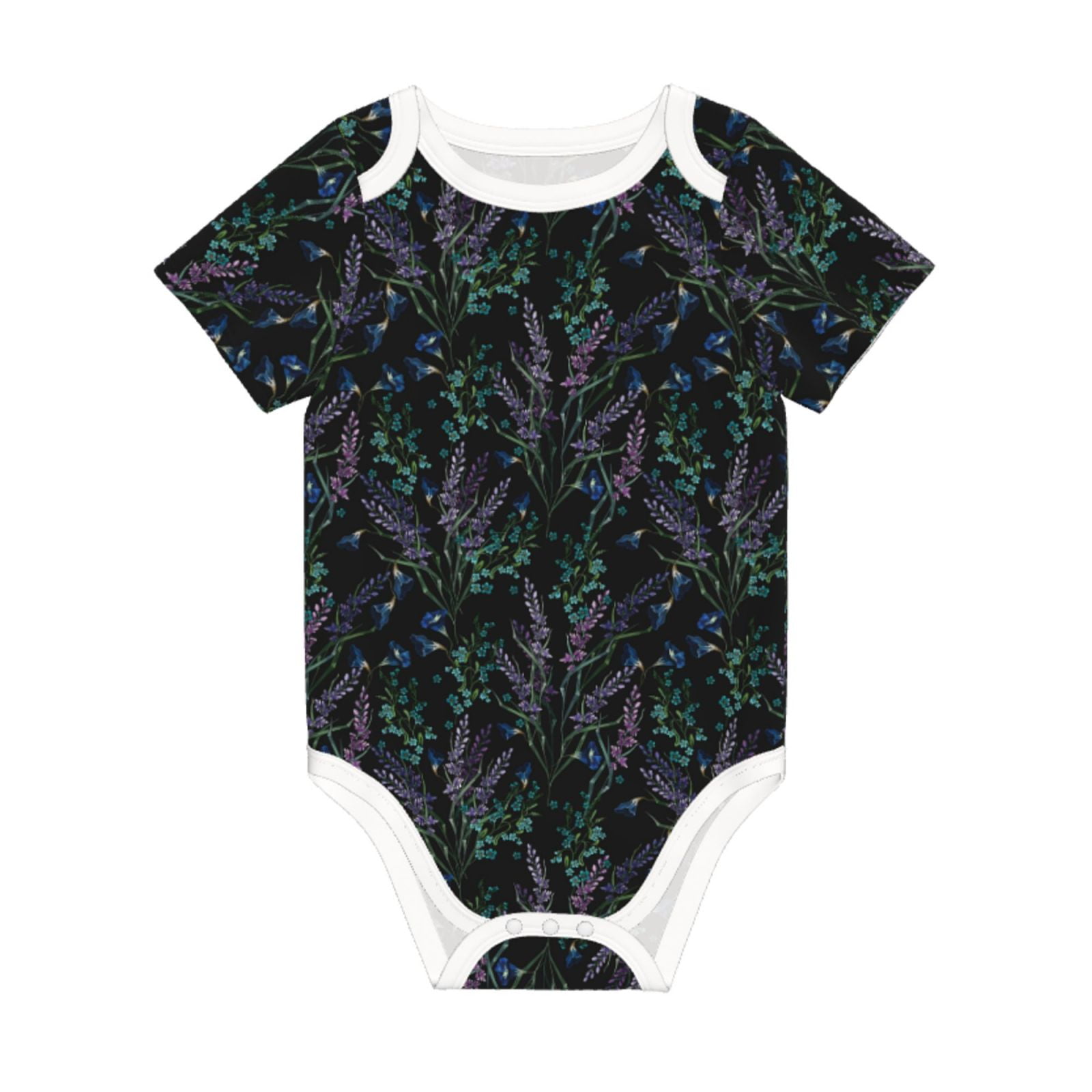 Small Story Organic Cotton Short Sleeve Printed Bodysuit (5 Pack