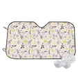 thumbnail image 1 of Daiia Lavender Flowers Windshield Sun Shade for Car SUV Truck (Medium ), Car Sun Shade Windshield, Car Shades for Front Windows, Sunshade for Car Windshield, 1 of 7