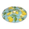 thumbnail image 1 of Daiia Lemon Drawing Merry Christmas Tree Skirt , Xmas Large Lace-up Tree Skirt, Santa Snowflakes Rustic Home Decorations New Year Party Farmhouse Decor-30", 1 of 7