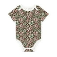 thumbnail image 1 of Daiia Leopard Dots Printed Unisex-Baby Short Sleeve Onesies Bodysuits Baby Climbing Clothes Soft and Comfortable Romper with Expandable Shoulder Design-2 Years, 1 of 8