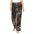 thumbnail image 1 of Daiia Leopard On Tree Branch Women's Sleep Pant with Pockets and Drawstring,Pajama Pants-XX-Large, 1 of 9