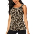 thumbnail image 1 of Daiia Leopard Print-1 Printed Womens Workout Tops for Women Quick-dry Tank Tops Mesh Yoga Shirts Athletic Running Tank Tops Sleeveless Gym Clothes-Large, 1 of 7