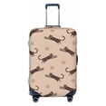 thumbnail image 1 of Daiia Leopard Print Luggage Cover, Thickened Washable Travel Luggage Covers, Elastic Unique Baggage Covers for 18-20 inch Luggage-X-Large, 1 of 9