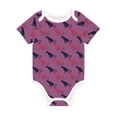 thumbnail image 1 of Daiia Leopard Print Printed Unisex-Baby Short Sleeve Onesies Bodysuits Baby Climbing Clothes Soft and Comfortable Romper with Expandable Shoulder Design-12 Months, 1 of 8