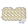 thumbnail image 1 of Daiia Leopard Print Windshield Sun Shade for Car SUV Truck (Small ), Car Sun Shade Windshield, Car Shades for Front Windows, Sunshade for Car Windshield, 1 of 7