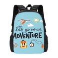 thumbnail image 1 of Daiia Let's Go on an Adventure Backpack for Men and Women -Durable Backpack Large Capacity, Water-Resistant Bag with Adjustable Straps and Laptop Compartment, 1 of 9