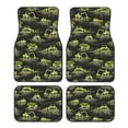 thumbnail image 1 of Daiia Light Green Excavator Printed Car Floor Mats Set of 4, Durable Non Slip Auto Floor Carpet, Car Interior Carpets Proof Foot Pads Anti-Slip Cushion Automoetive Accessories, 1 of 6
