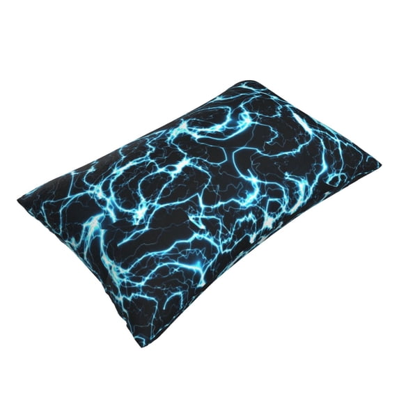 Daiia Lightning Bedding Waterproof Pillow Protector Zippered Queen – Bed Bug Proof Pillow Encasement-14"x20"