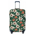 thumbnail image 1 of Daiia Lilies Flowers Luggage Cover, Thickened Washable Travel Luggage Covers, Elastic Unique Baggage Covers for 18-20 inch Luggage-Medium, 1 of 9