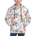 thumbnail image 1 of Daiia Lilies Flowers for Boys Fashion Hoodies & Sweatshirts with Kangaroo Pocket,Hooded Sweatshirt for Kid, Breathable& Moisture Wicking-Small, 1 of 6