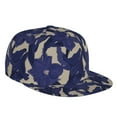 thumbnail image 1 of Daiia Lilies Flowers print Flat Bill Hats Flat Brim Trucker Cap Baseball Cap Adjustable Classic Low Profile Hat Unconstructed Plain Cap, 1 of 9