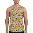 thumbnail image 1 of Daiia Lips blowing bubble gum Printed Men's Quick Dry Fit Muscle Tank Top Slim-Fit Tank Workout Tank Top Lightweight Sports Tank Top-3X-Large, 1 of 7