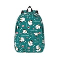 thumbnail image 1 of Daiia Love Dog Vintage Canvas Backpack for Men and Women ,Hiking Backpack,Travel Laptop Bag for School,Large Capacity Backpack, 1 of 8