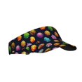 thumbnail image 1 of Daiia Lovely Planet Pattern Sport Sun Visor Hats Visor Cap Adjustable Empty Top Baseball Cap Cotton Ball Caps for Women and Men, 1 of 7