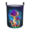 thumbnail image 1 of Daiia magic Mushrooms ,Fireflies Laundry Hamper With Handles Large Storage Basket/Toy Organizer/Dirty Clothes Collapsible Waterproof For College Dorms, Bedroom,Bathroom, 1 of 8