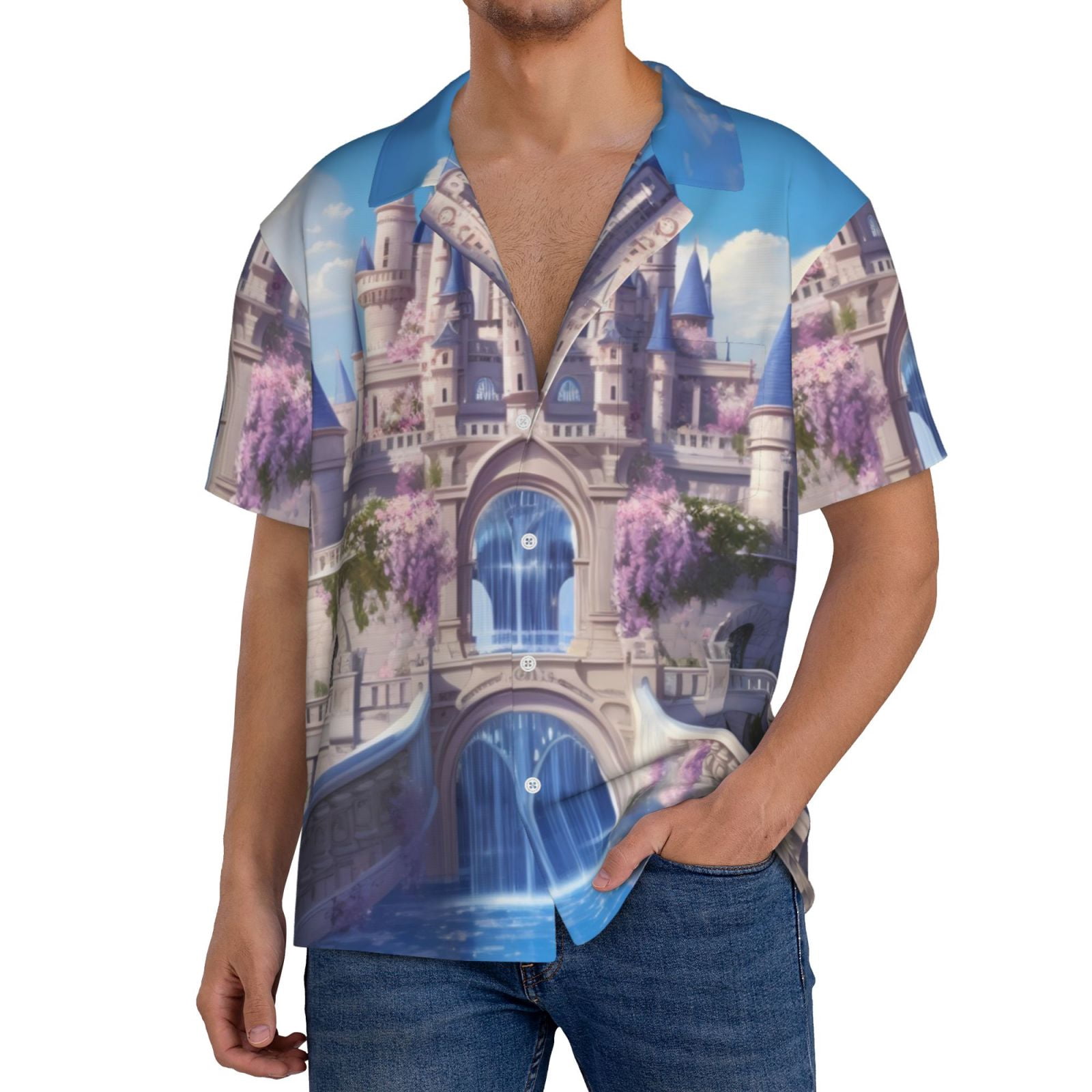 Faraway Castle Short Sleeve T-Shirt