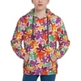 thumbnail image 1 of Daiia Maple Leaves for Boys Fashion Hoodies & Sweatshirts with Kangaroo Pocket,Hooded Sweatshirt for Kid, Breathable& Moisture Wicking-Medium, 1 of 6