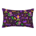 thumbnail image 1 of Daiia Mardi Gra2 Bedding Waterproof Pillow Protector Zippered Queen – Bed Bug Proof Pillow Encasement-16"x24", 1 of 9