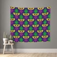 thumbnail image 1 of Daiia Mardi Gras Carnival3 Pattern Tapestry 60x51 Inches Wall Hanging Tapestry Artistic Wall Hanging Bedroom Wall Decor Living Room Tapestry Dorm Room Decor, 1 of 9