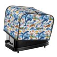 thumbnail image 1 of Daiia Marine Animals Pattern 4 slice Toaster Cover, Toaster Appliance Dust-proof Cover For Kitchen Small Appliance Dust Cover and Fingerprint Protection, 1 of 7