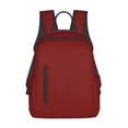 thumbnail image 1 of Daiia Maroon School Backpack for Men and Women Lightweight Backpack Durable Backpack Water-Resistant,Travel,Work Bag, 1 of 9