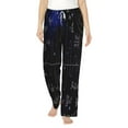 thumbnail image 1 of Daiia Mathematica Science Women's Sleep Pant with Pockets and Drawstring,Pajama Pants-Medium, 1 of 9