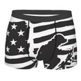 thumbnail image 1 of Daiia Memorial Day1 Men's Underwear Boxer Briefs, Cotton Stretch Moisture-Wicking Underwear-Small, 1 of 9