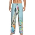 thumbnail image 1 of Daiia Men'S A Funny Little Dalmatian Puppy Pants,Bottoms Sleep Lounge,Pajama Pants,Pj Bottoms Drawstring And Pockets-Medium, 1 of 9