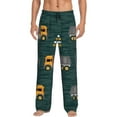 thumbnail image 1 of Daiia Men'S Big Machine Pants,Bottoms Sleep Lounge,Pajama Pants,Pj Bottoms Drawstring And Pockets-Large, 1 of 9