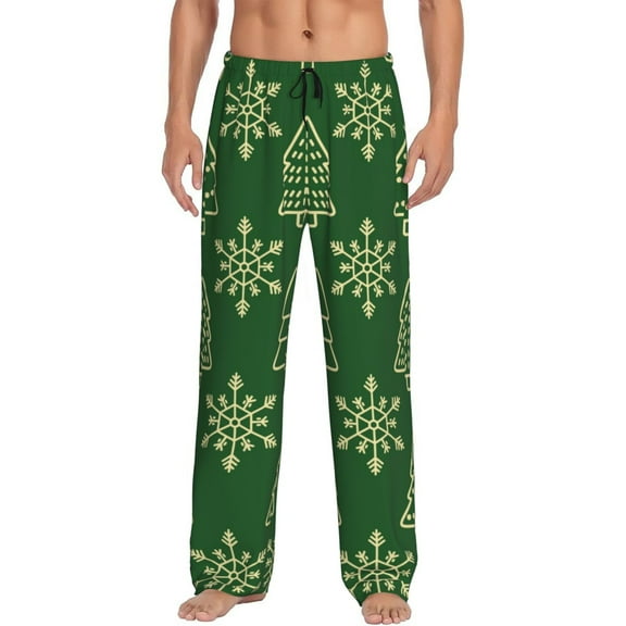 Daiia Men'S Christmas (2) Pants,Bottoms Sleep Lounge,Pajama Pants,Pj Bottoms Drawstring And Pockets-Xx-Large