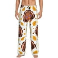 thumbnail image 1 of Daiia Men'S Fall Turkey Pants,Bottoms Sleep Lounge,Pajama Pants,Pj Bottoms Drawstring And Pockets-Medium, 1 of 9