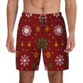 thumbnail image 1 of Daiia Merry Christmas Mens Swim Trunks Swim Shorts Quick Dry Swim Shorts with Mesh Lining Pockets-XX-Large, 1 of 9