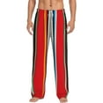 thumbnail image 1 of Daiia Mexican Serape Blanket Stripes Men's Sleep Pant with Pockets and Drawstring,Pajama Pants-Small, 1 of 9