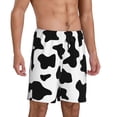 thumbnail image 1 of Daiia Milk Cow Mens Woven Stretch Pajama Short,Short Pajama Pants-Large, 1 of 7
