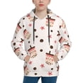 thumbnail image 1 of Daiia Milk Tea4 for Boys Fashion Hoodies & Sweatshirts with Kangaroo Pocket,Hooded Sweatshirt for Kid, Breathable& Moisture Wicking-Large, 1 of 6