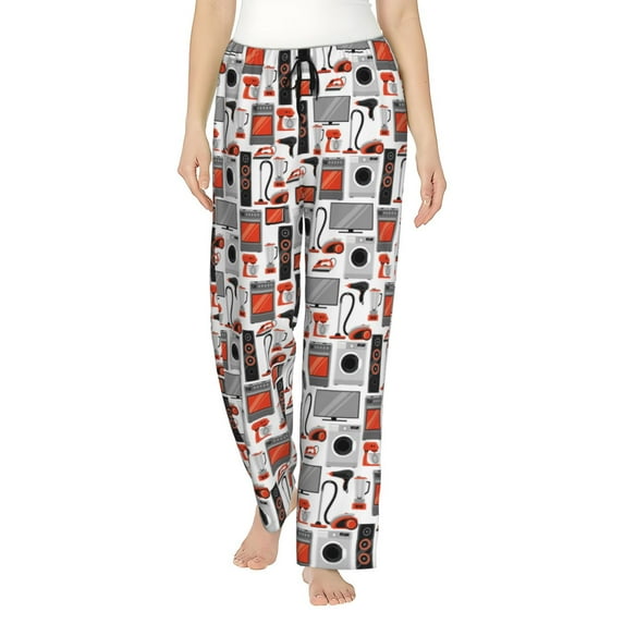 Daiia Modern Life Women's Sleep Pant with Pockets and Drawstring,Pajama Pants-Large