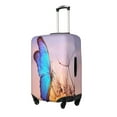 thumbnail image 1 of Daiia Morpho butterfly and dandelion Luggage Cover, Thickened Washable Travel Luggage Covers, Elastic Unique Baggage Covers for 18-20 inch Luggage-Large, 1 of 7