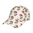 thumbnail image 1 of Daiia Mushroom Baseball Cap Men Women Classic Adjustable For Running Workout And Outdoor Activitie All Season Dad Hat Gift, 1 of 9