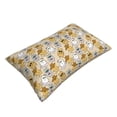 thumbnail image 1 of Daiia Music Dancing Cat Bedding Waterproof Pillow Protector Zippered Queen – Bed Bug Proof Pillow Encasement-16"x24", 1 of 6