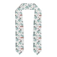 thumbnail image 1 of Daiia Music Lover Dinosaur Pattern Graduation Shawl Stole – Satin Graduation Stole Academic Stole Non-Slip Design-Flattened, 1 of 7