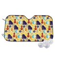 thumbnail image 1 of Daiia Musical Instruments Windshield Sun Shade for Car SUV Truck (Medium ), Car Sun Shade Windshield, Car Shades for Front Windows, Sunshade for Car Windshield, 1 of 7